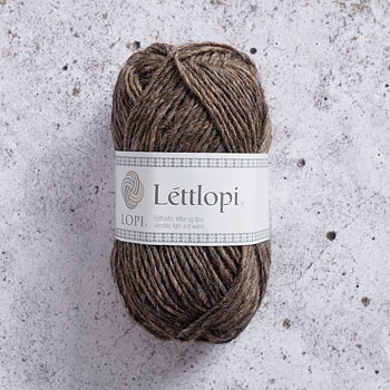 Lettlopi 50 g Murkey 1420 Stickfasthet 18 m/10 cm