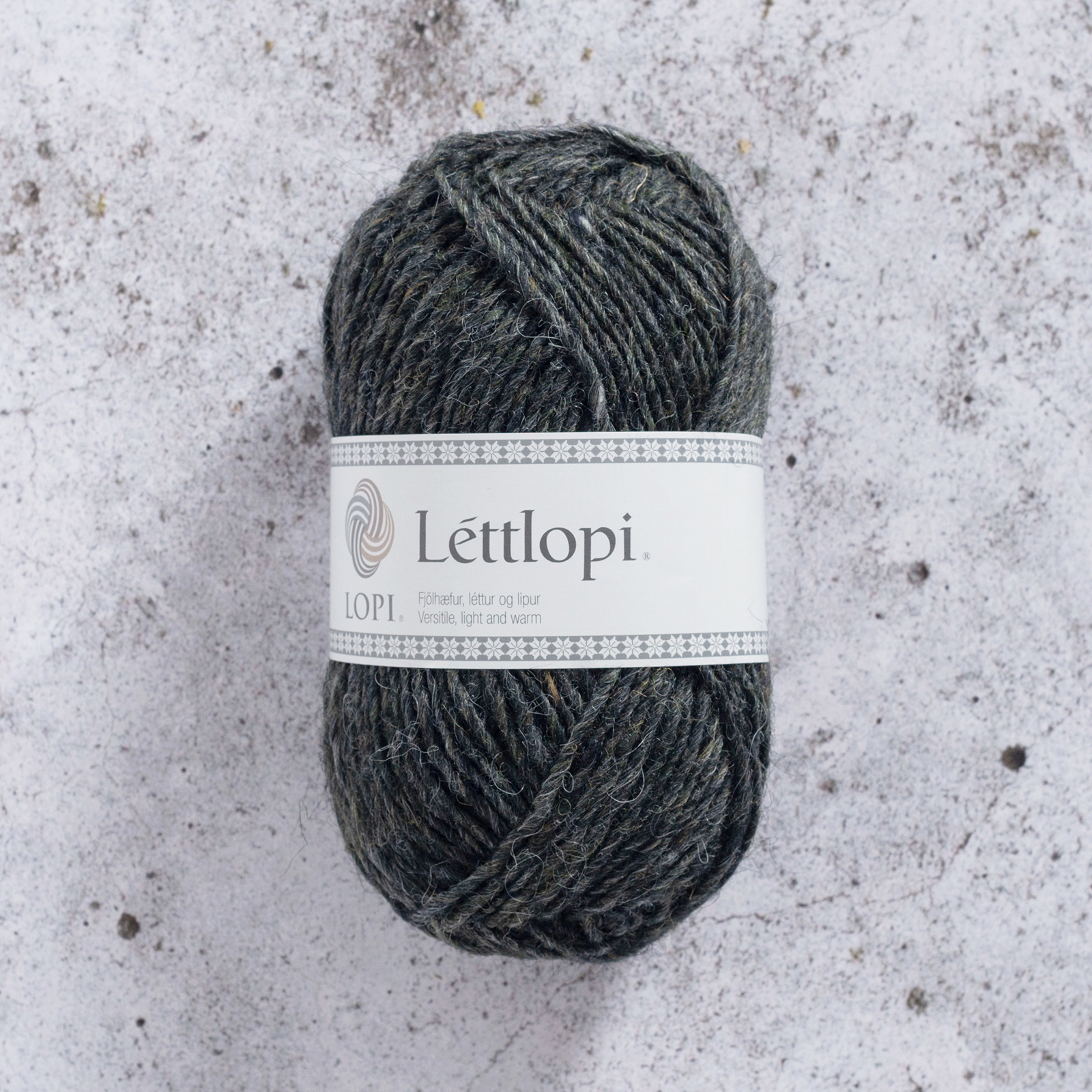 Lettlopi 50 g Rough Sea 1415 Stickfasthet 18 m/10 cm