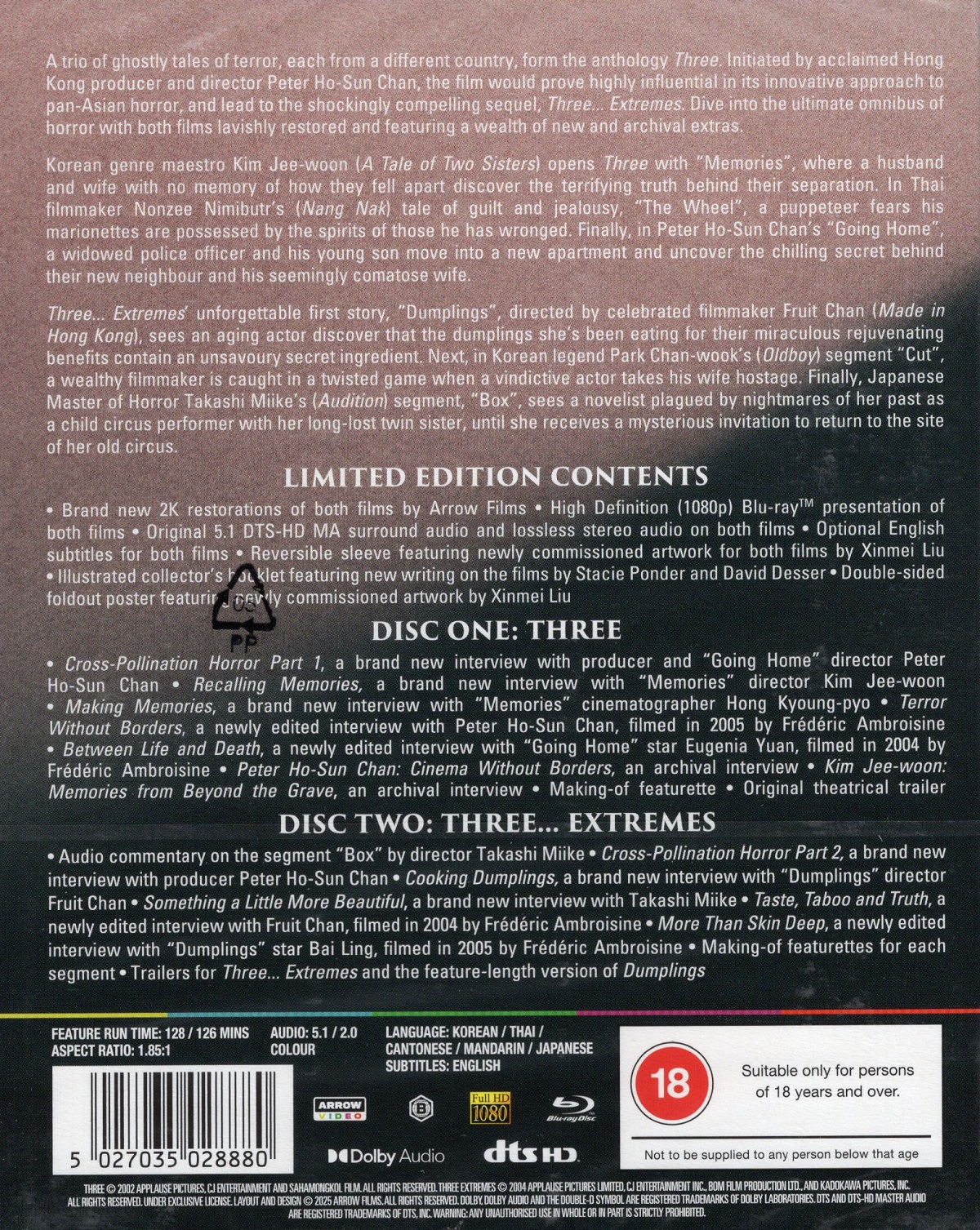 Three / Three... Extremes (Limited Edition) (ej svensk text) (Blu-Ray) - 2