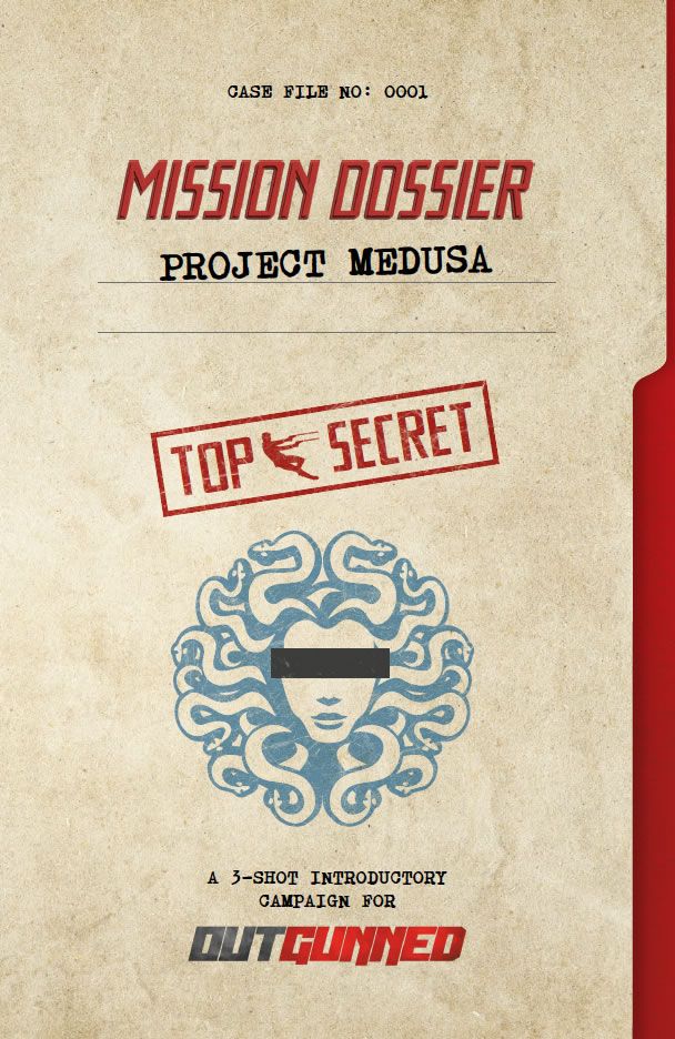 Outgunned RPG Project Medusa + PDF