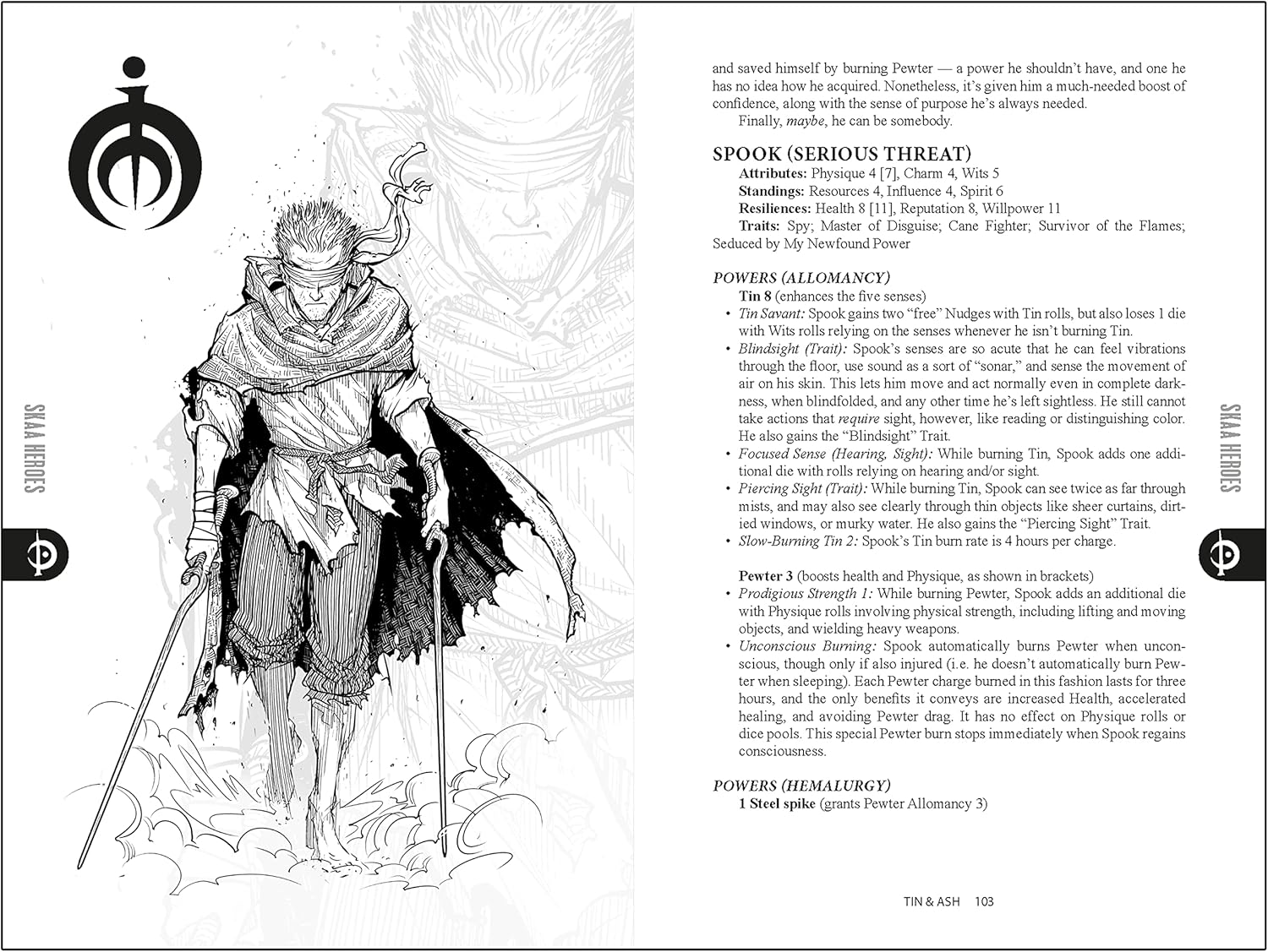 Mistborn RPG Skaa Tin & Ash - 5