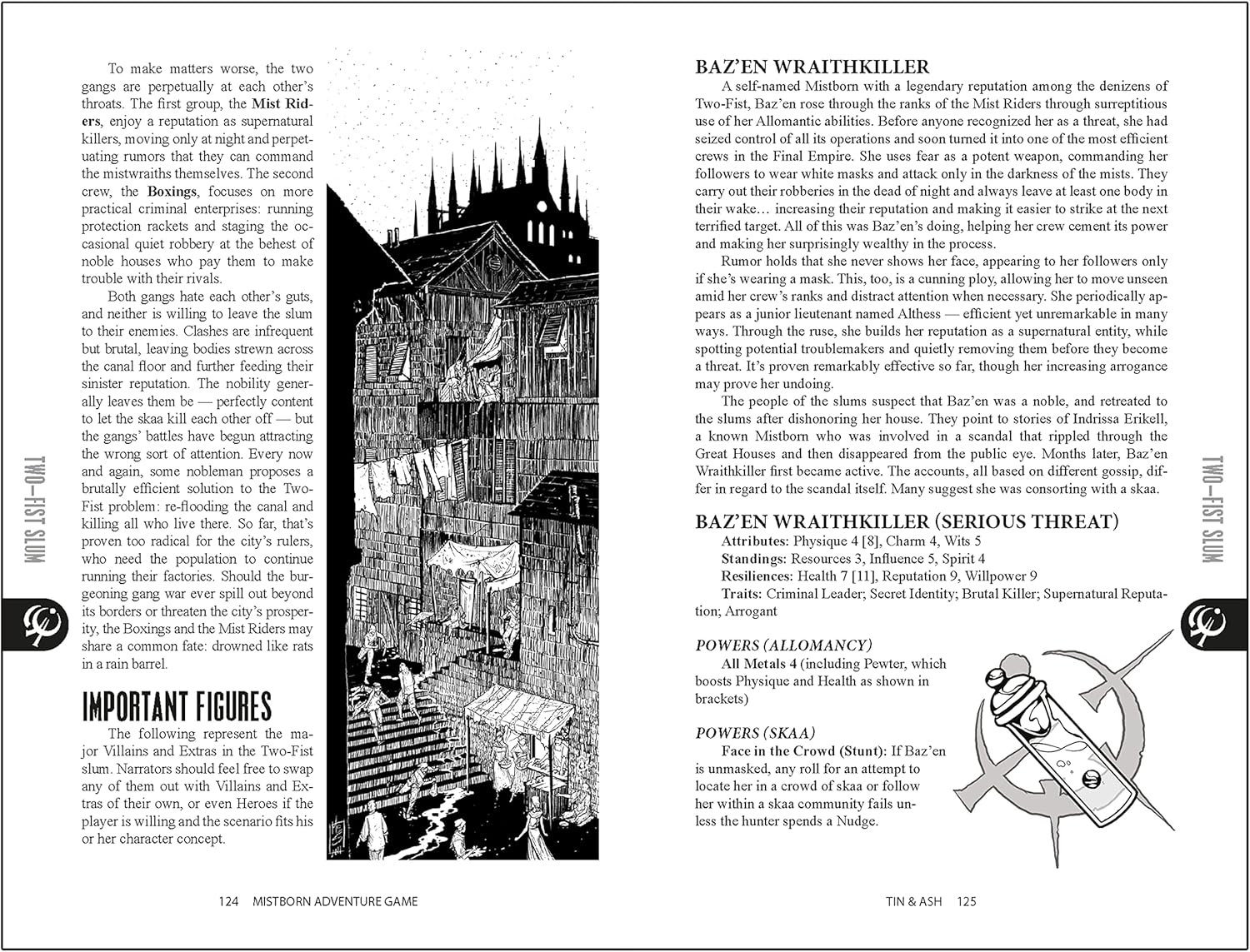 Mistborn RPG Skaa Tin & Ash - 4