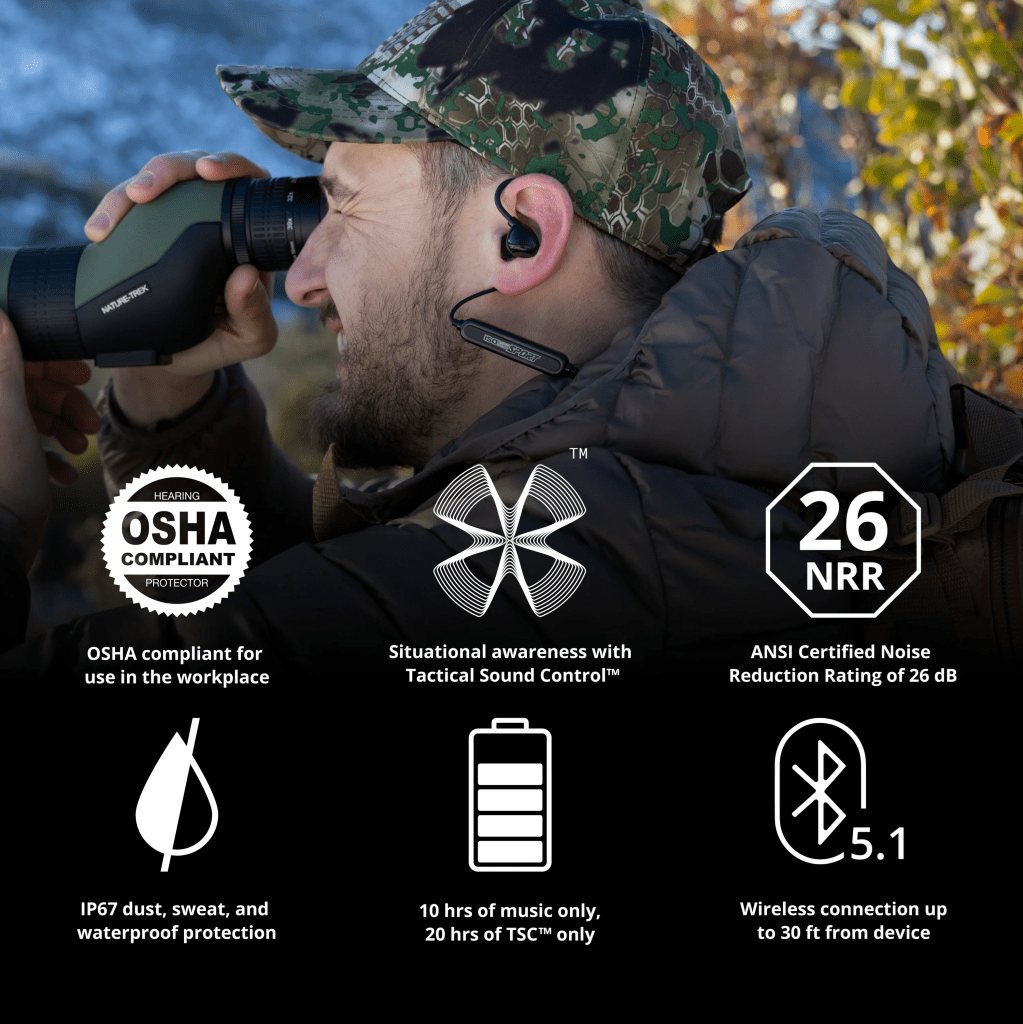 ISOTunes Sport Advance 2.0 -  Metsästyskuulonsuojaimet - 5