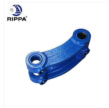 R10-5 Kubota/R10-5 Yoop/R10-5 Briggs &amp; Stratton/R13-4 Kubota/R15-4 Kubota gegoten schakel (poedercoating - verkeersblauw RAL5017)