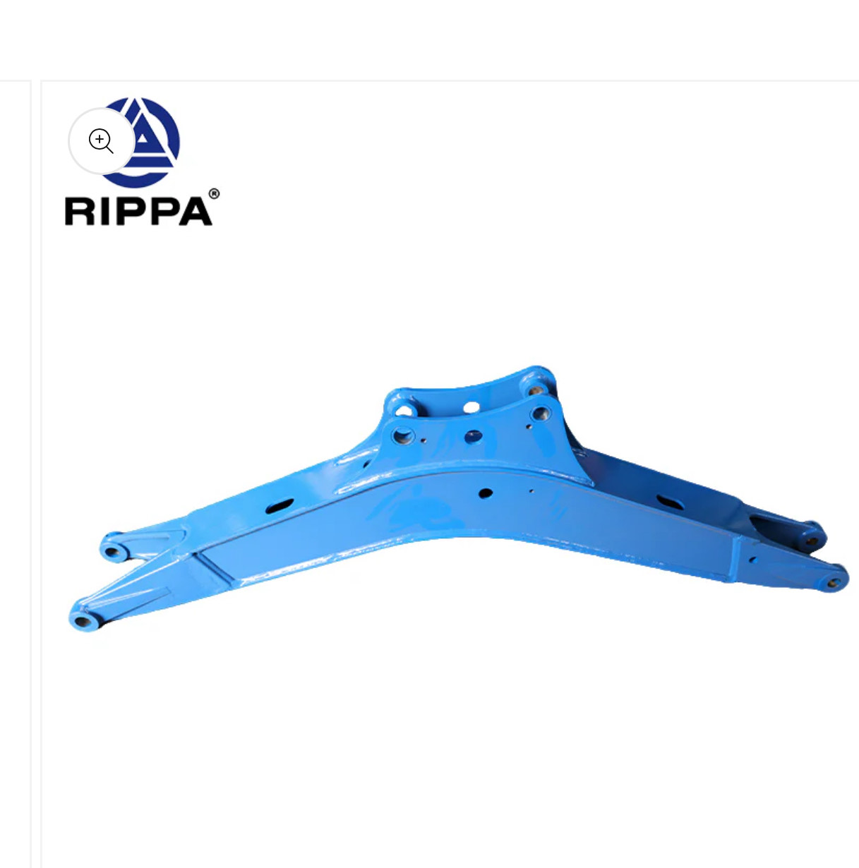 Kubota/R10-5 Yoop/R10-5 Briggs &amp; Stratton/R13-4 Kubota/R15-4 Kubota lifting arm (powder coated - traffic blue RAL5017) - 4