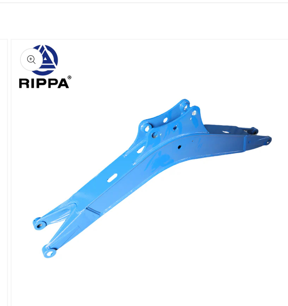 Kubota/R10-5 Yoop/R10-5 Briggs &amp; Stratton/R13-4 Kubota/R15-4 Kubota lifting arm (powder coated - traffic blue RAL5017) - 3