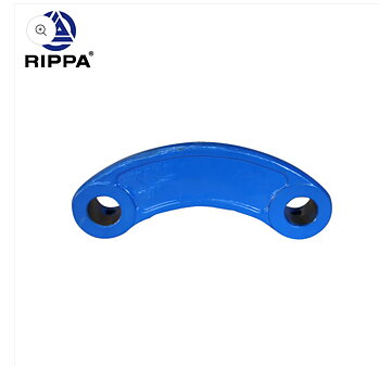 R10-5 Kubota/R10-5 Yoop/R10-5 Briggs &amp; Stratton/R13-4 Kubota/R15-4 Kubota Cast rocker arm (With hole) (Powder coated - Traffic blue RAL5017)