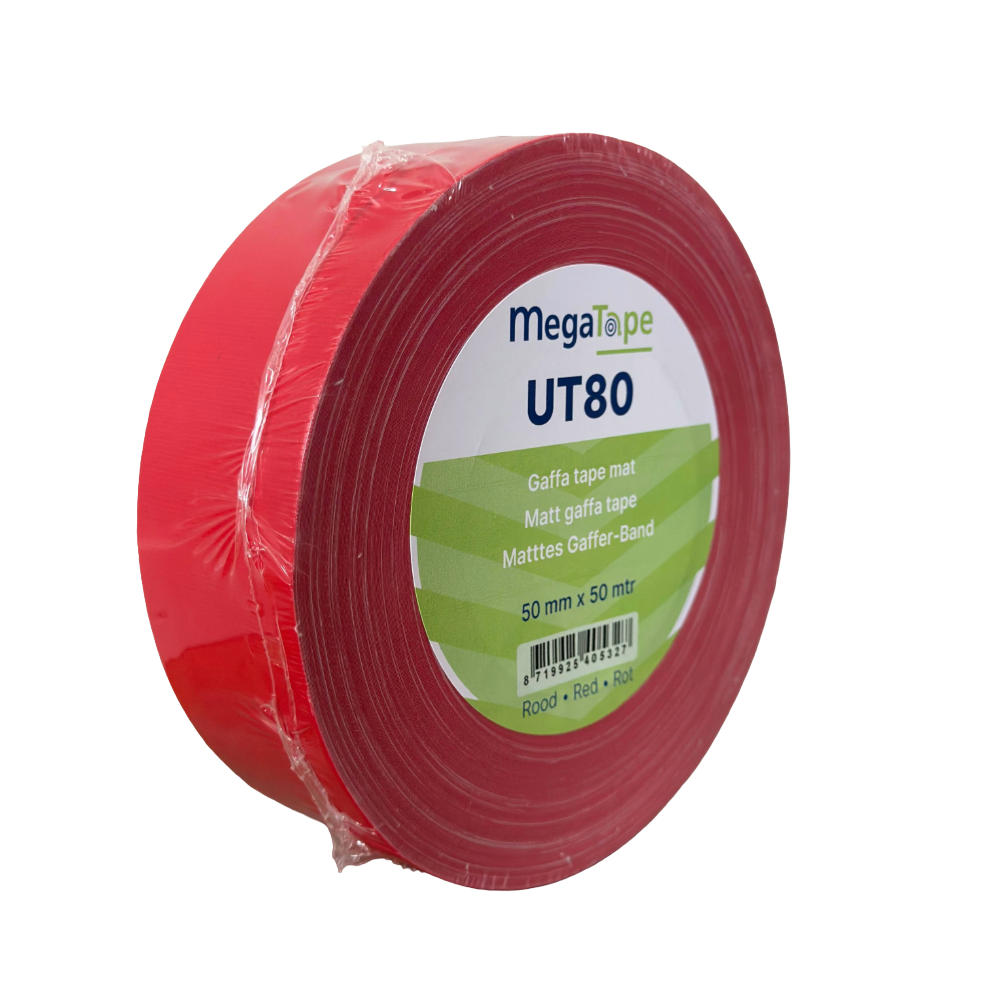 Megatape UT80 matt gaffaertejp 50 mm x 50 m  - 4
