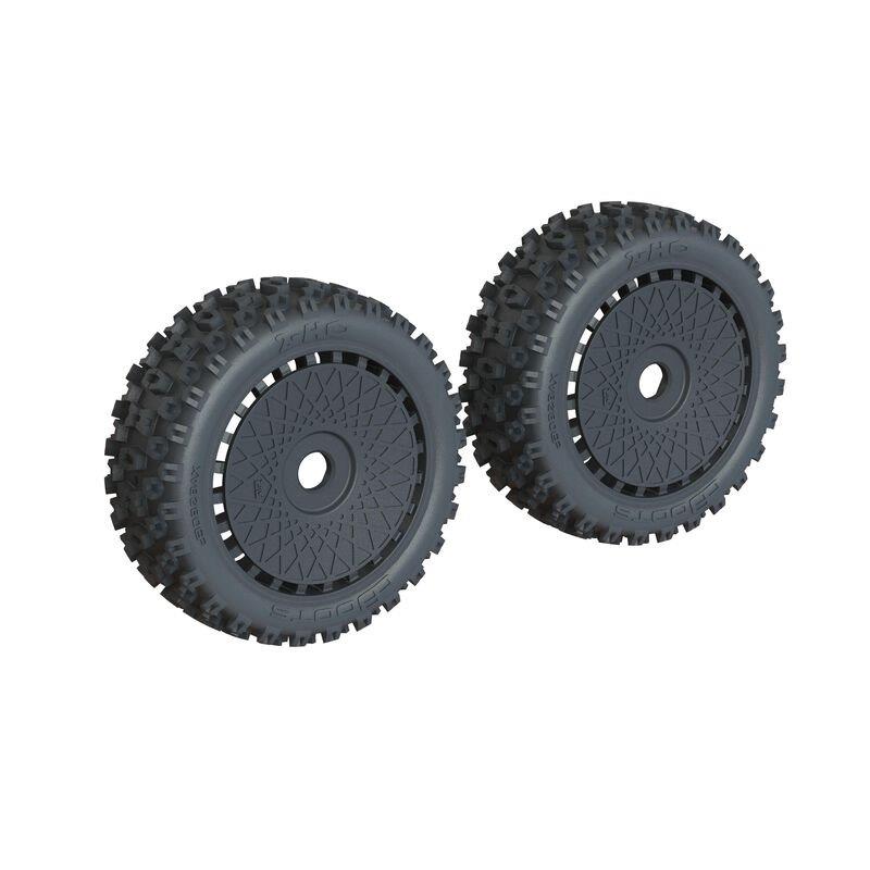 ARRMA dBoots 2-HO Tire Set Glued
