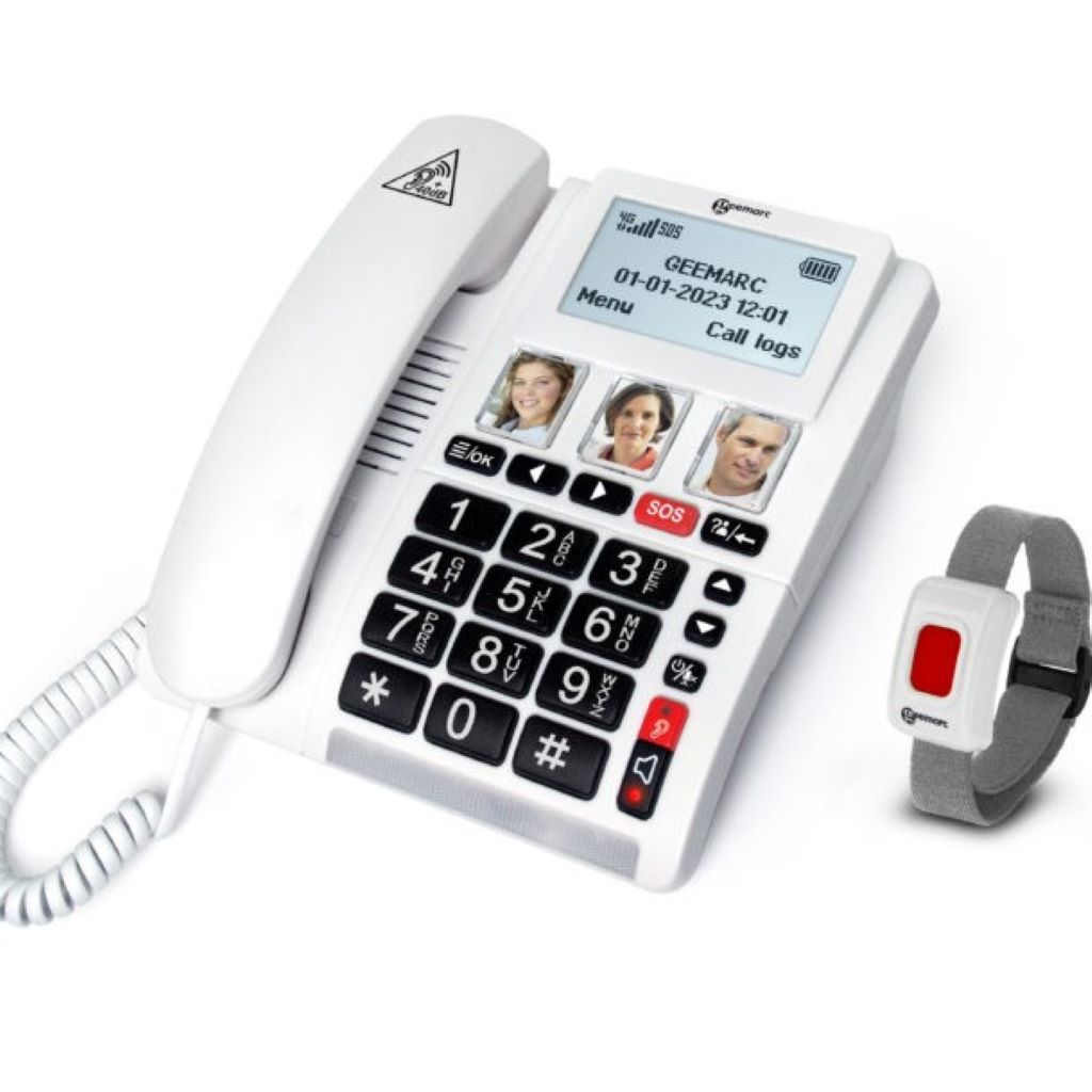 CL9000 Bordstelefon för SIM-kort (4G)