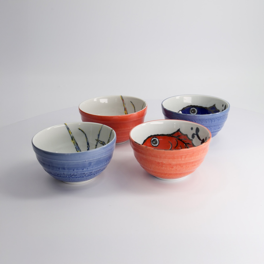 Tokyo Seafood  Abborre Krabba Presentset Skålar 4-pack  - 4