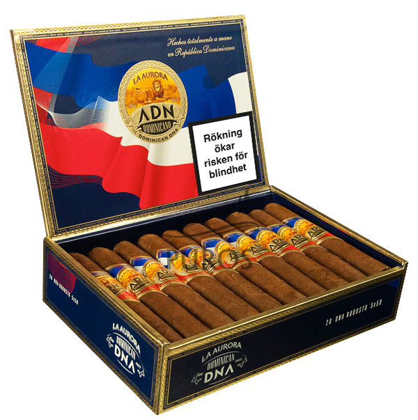 La Aurora ADN Dominicano Robusto Cigarrlåda 20-pack