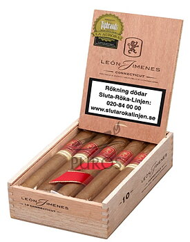 Leon Jimenes Connecticut Robusto Cigarrlåda 10-pack