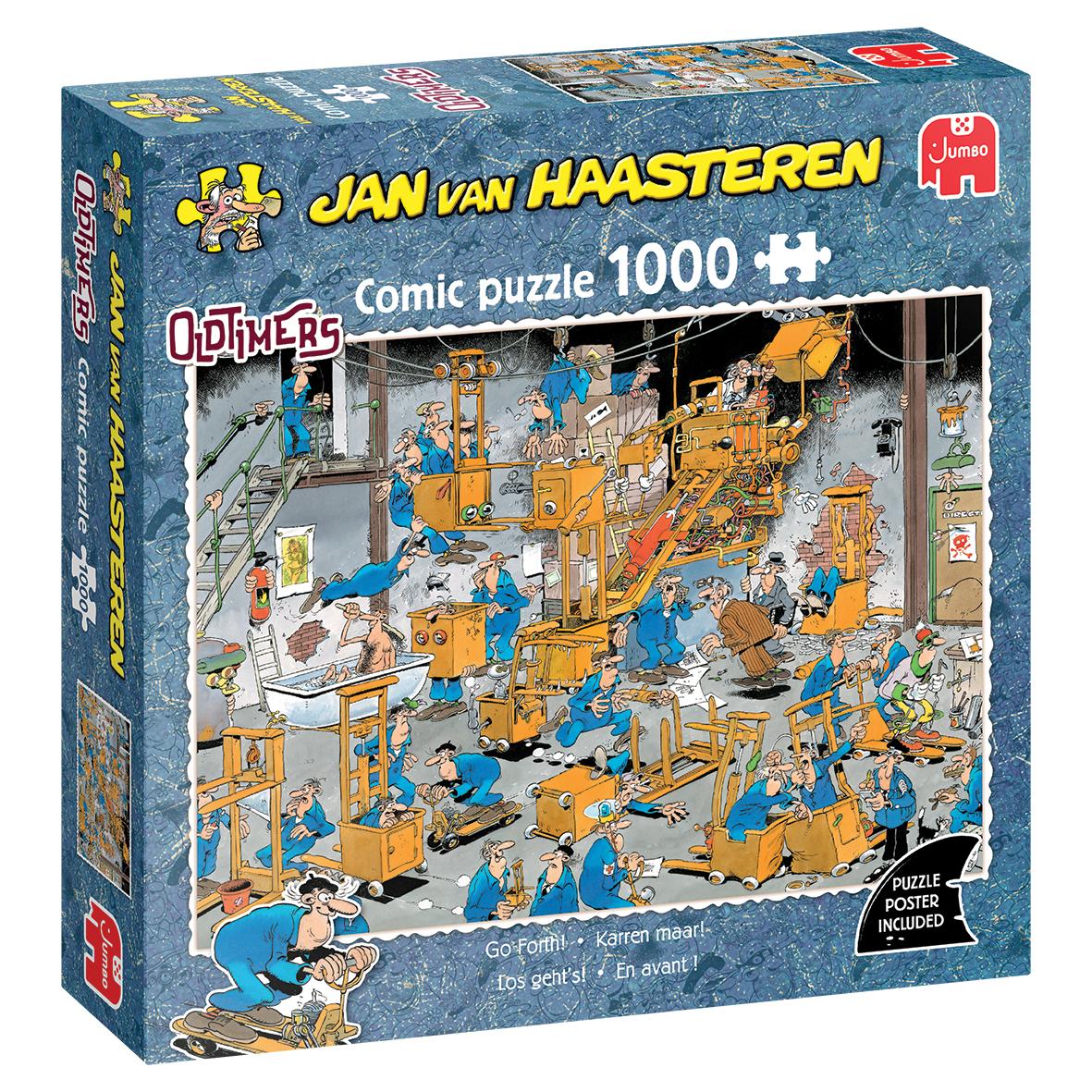 Jan Van Haasateren Oldtimers GO Forth 1000 pieces