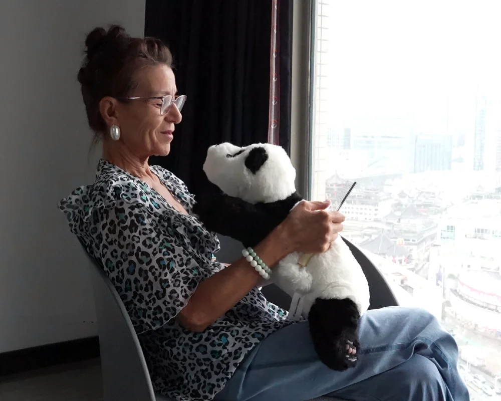 Terapidjur för barn - Panda med 8 sensorer - 4