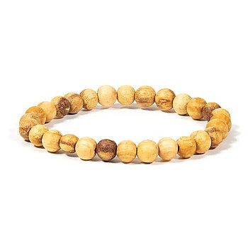 Palo Santo Armband, 6mm pärlor