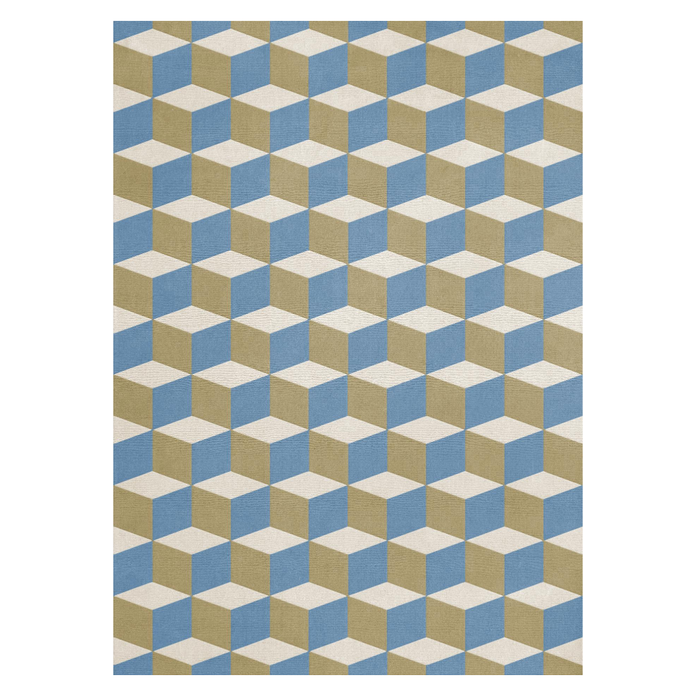Illusion Wool Rug - LAYERED