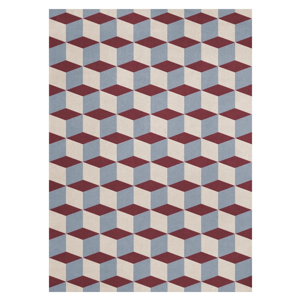 Illusion Wool Rug - LAYERED - 3
