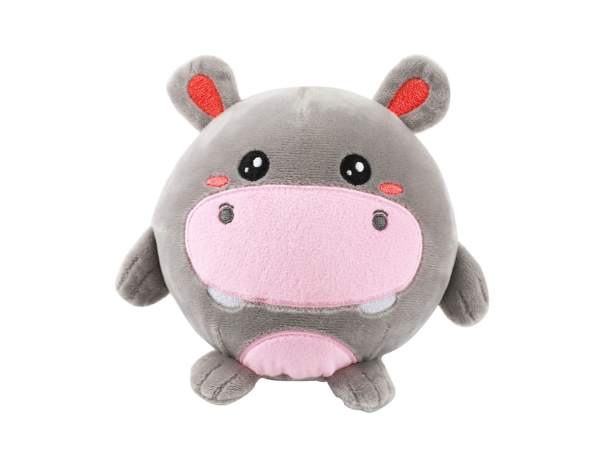 Squishy plush pillow Hippo