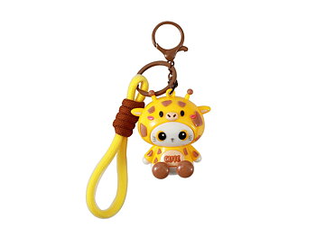 Nyckelring Hoodie Giraff