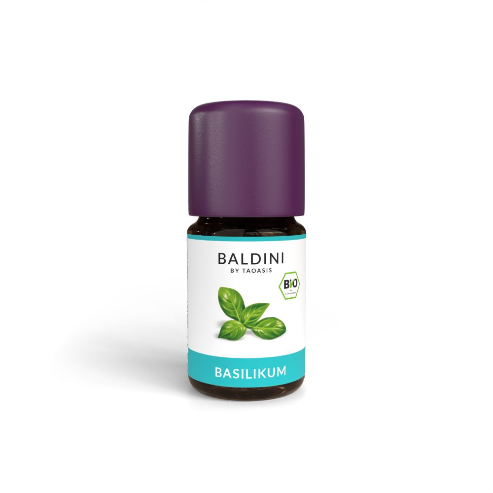 Baldini  arom basilika ekologisk/demeter 5 ml