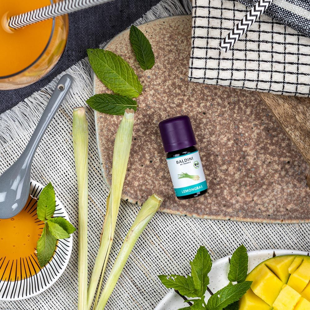 Baldini arom lemongras ekologisk|demeter 5 ml - 2