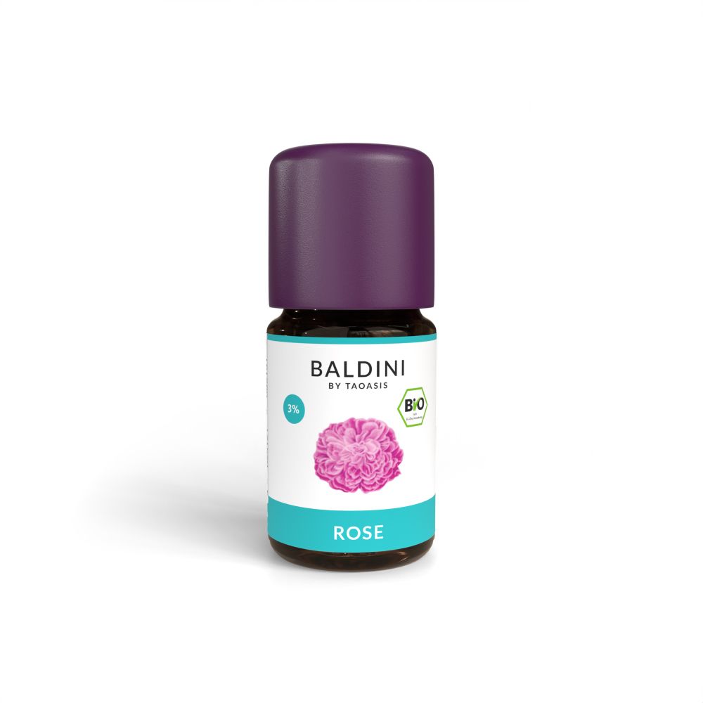 Baldini  arom ros ren ekologisk 3%  5 ml