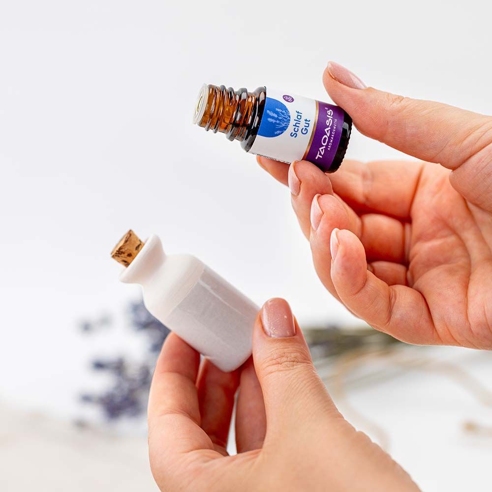 Taoasis - Sov gott doftset med lerkanna 5 ml - 2