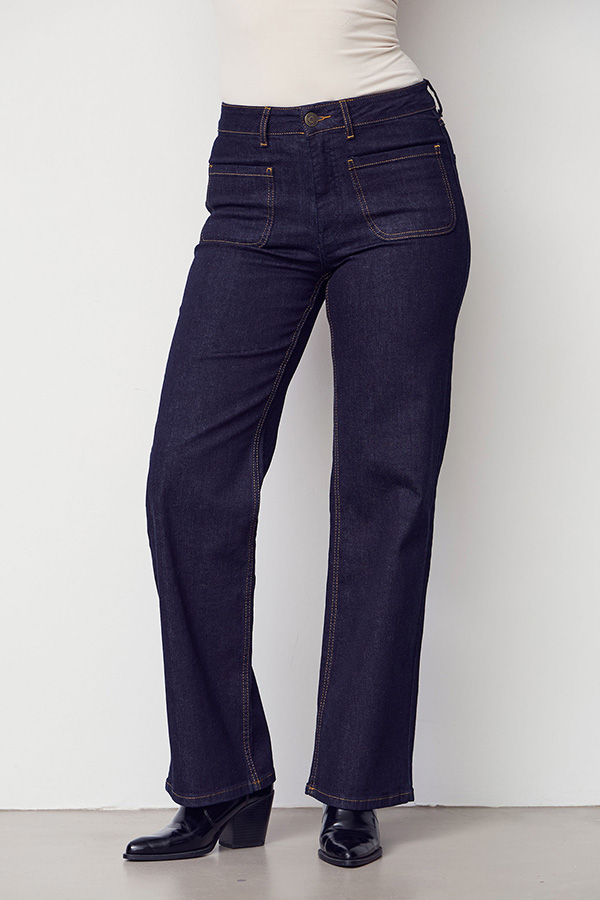 Isay - Bologna New Jeans Unwashed Denim