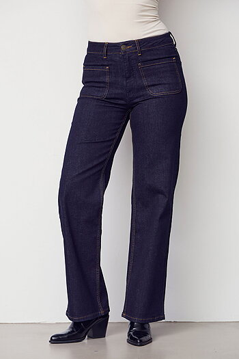 Isay - Bologna New Jeans Unwashed Denim