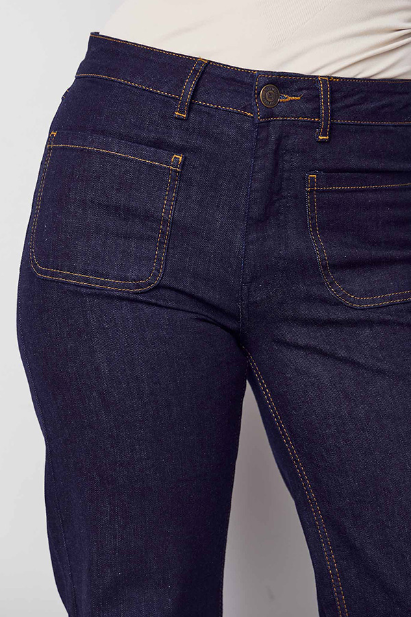 Isay - Bologna New Jeans Unwashed Denim - 4