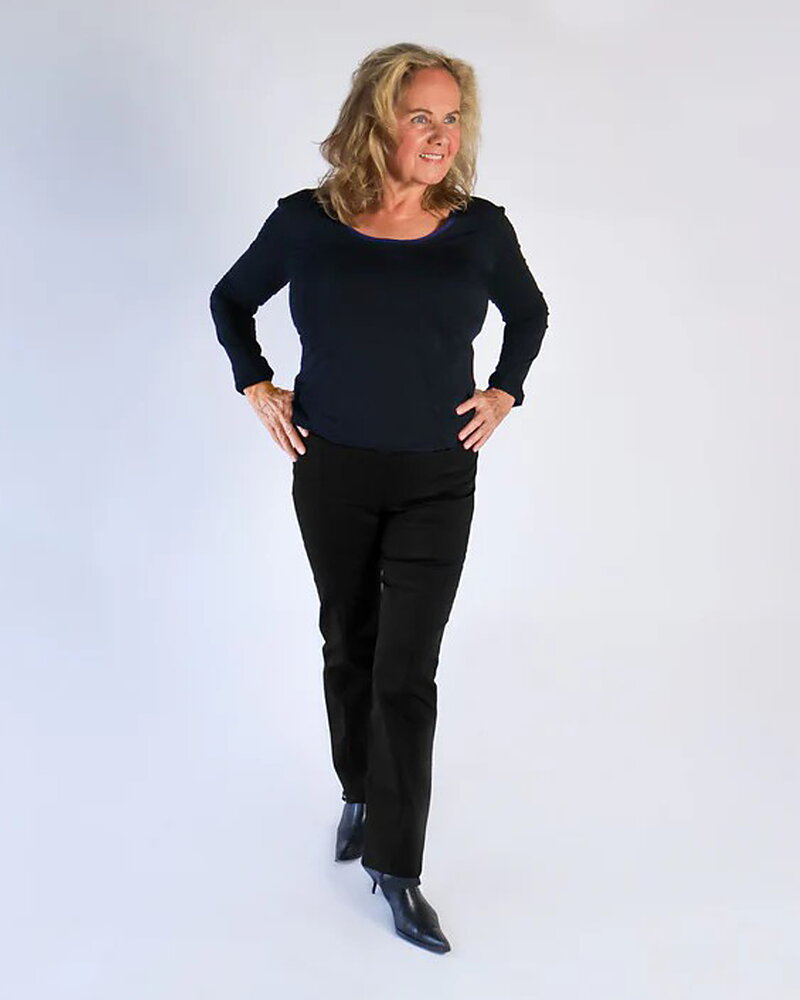Mirakelbyxa Slender Rouge kort svart