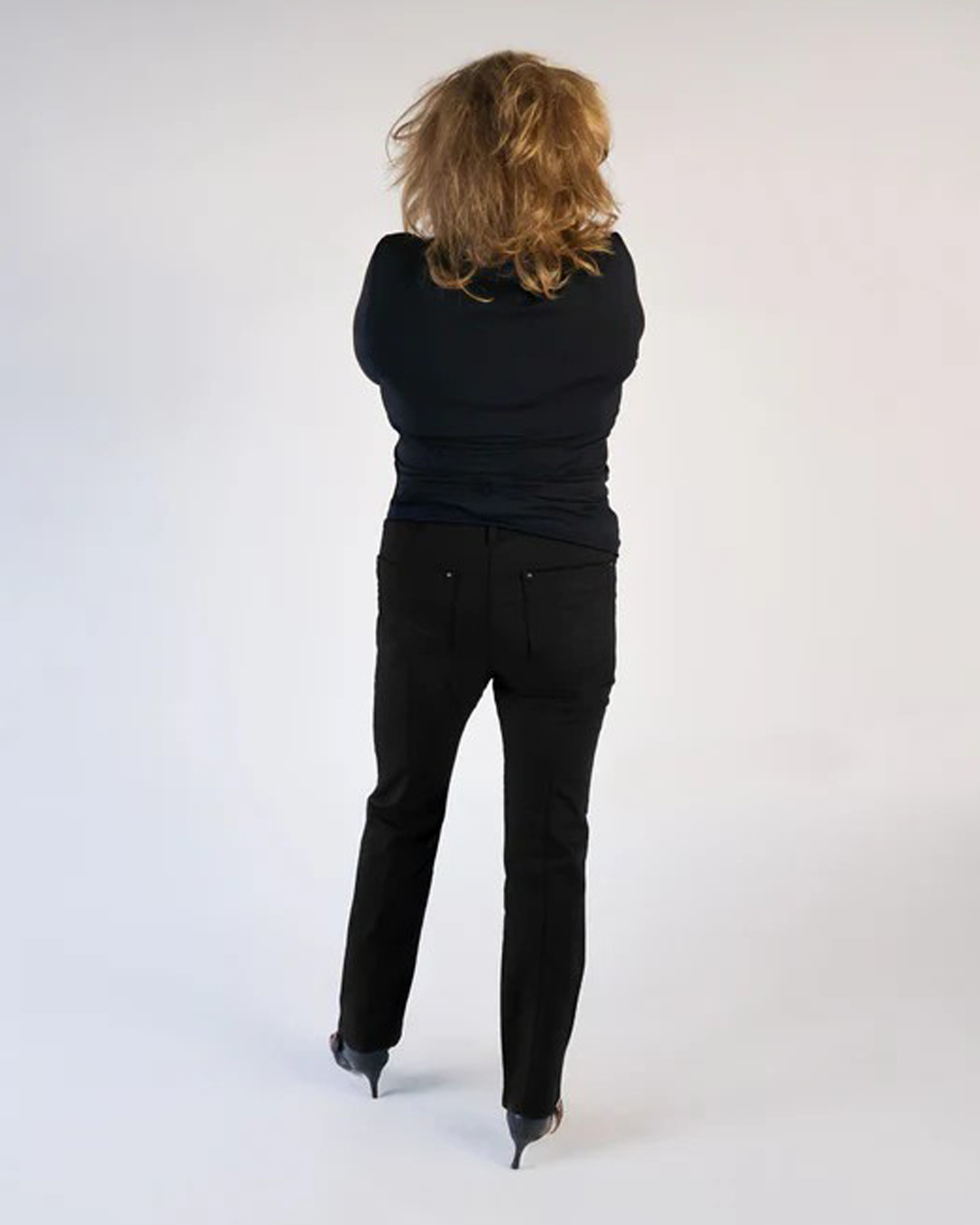 Mirakelbyxa Slender Rouge kort svart - 2
