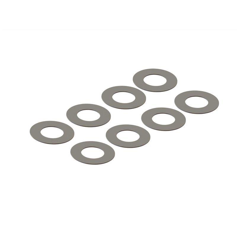 ARRMA Shim 6.2x11.9x0.2mm (8)