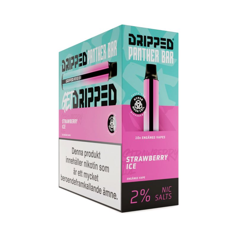 10-PACK - Dripped Panther Bar 20mg - 18