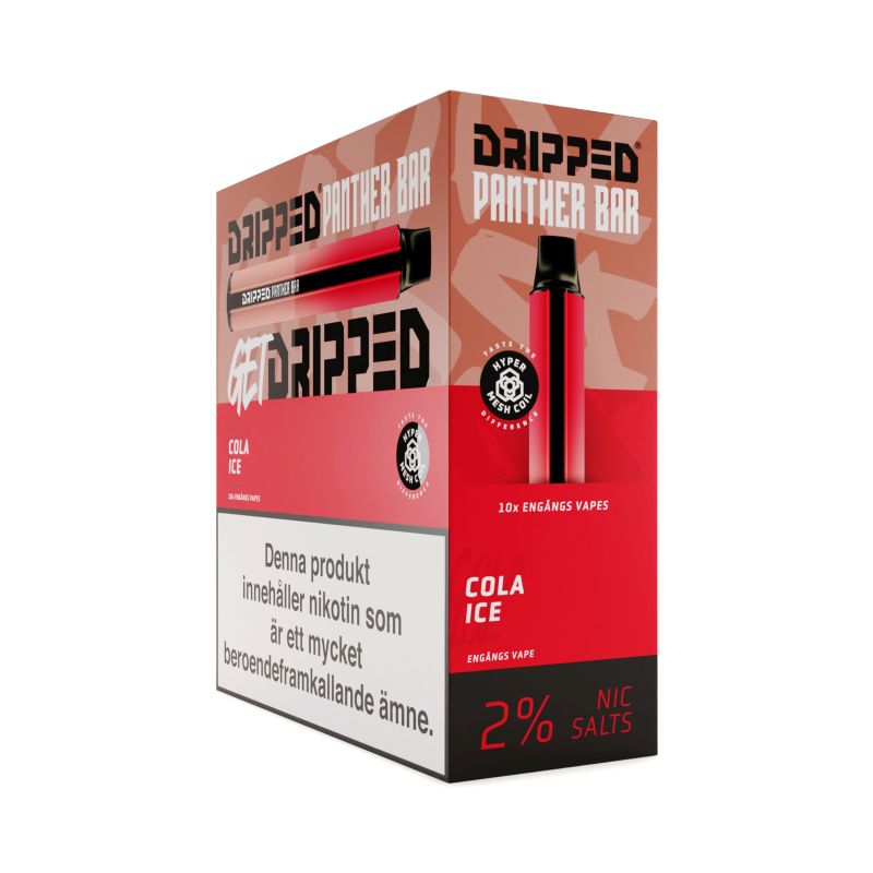 10-PACK - Dripped Panther Bar 20mg - 16