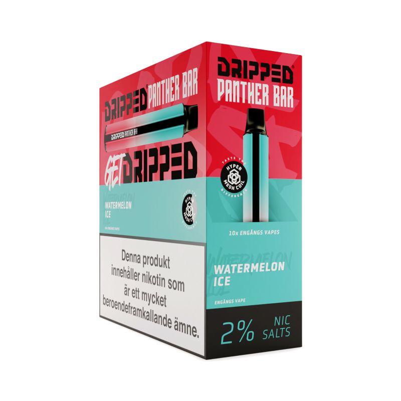 10-PACK - Dripped Panther Bar 20mg - 19