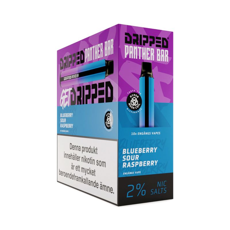 10-PACK - Dripped Panther Bar 20mg - 13