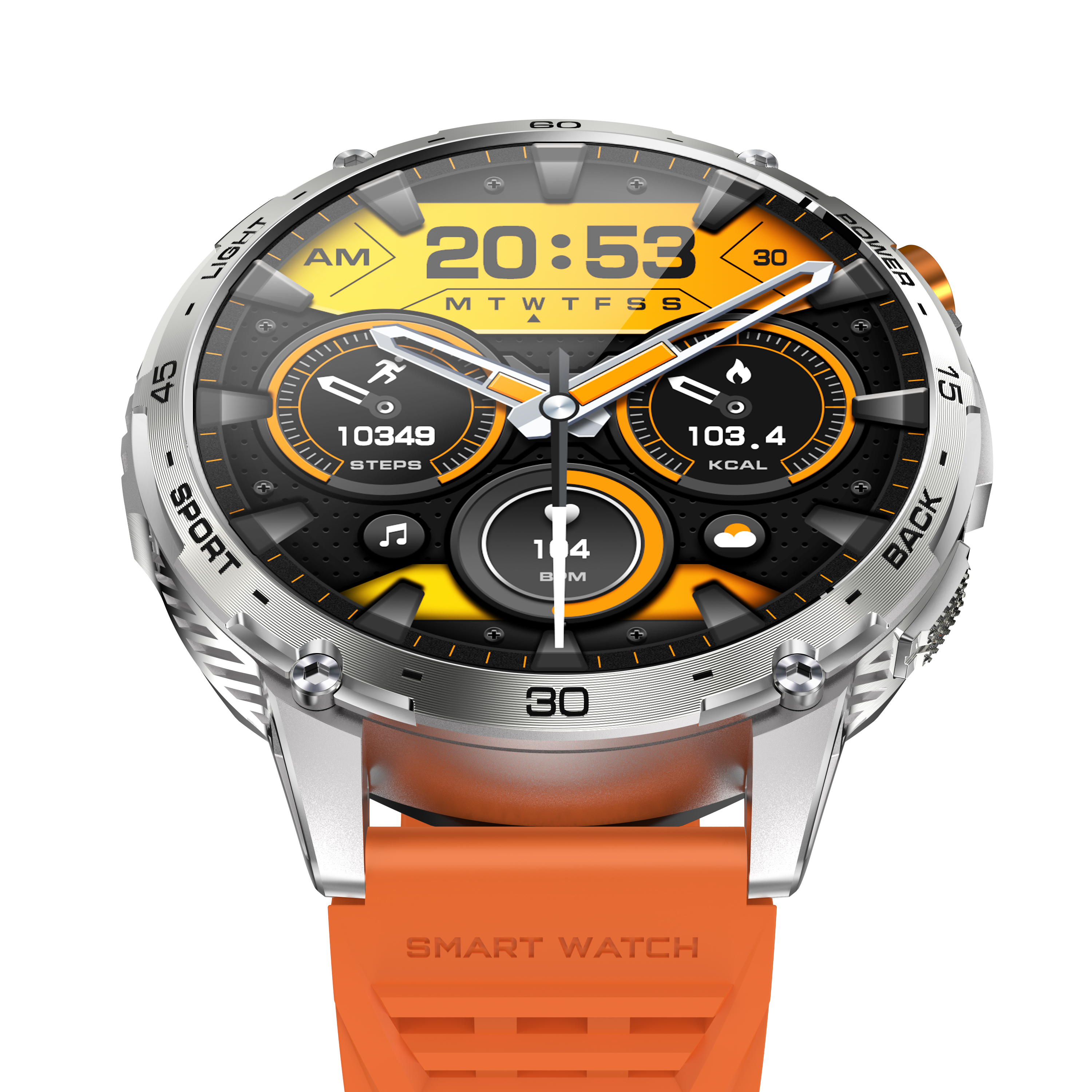 Philippe Palmer Smart Watch LP68 AMOLED Silver - 2