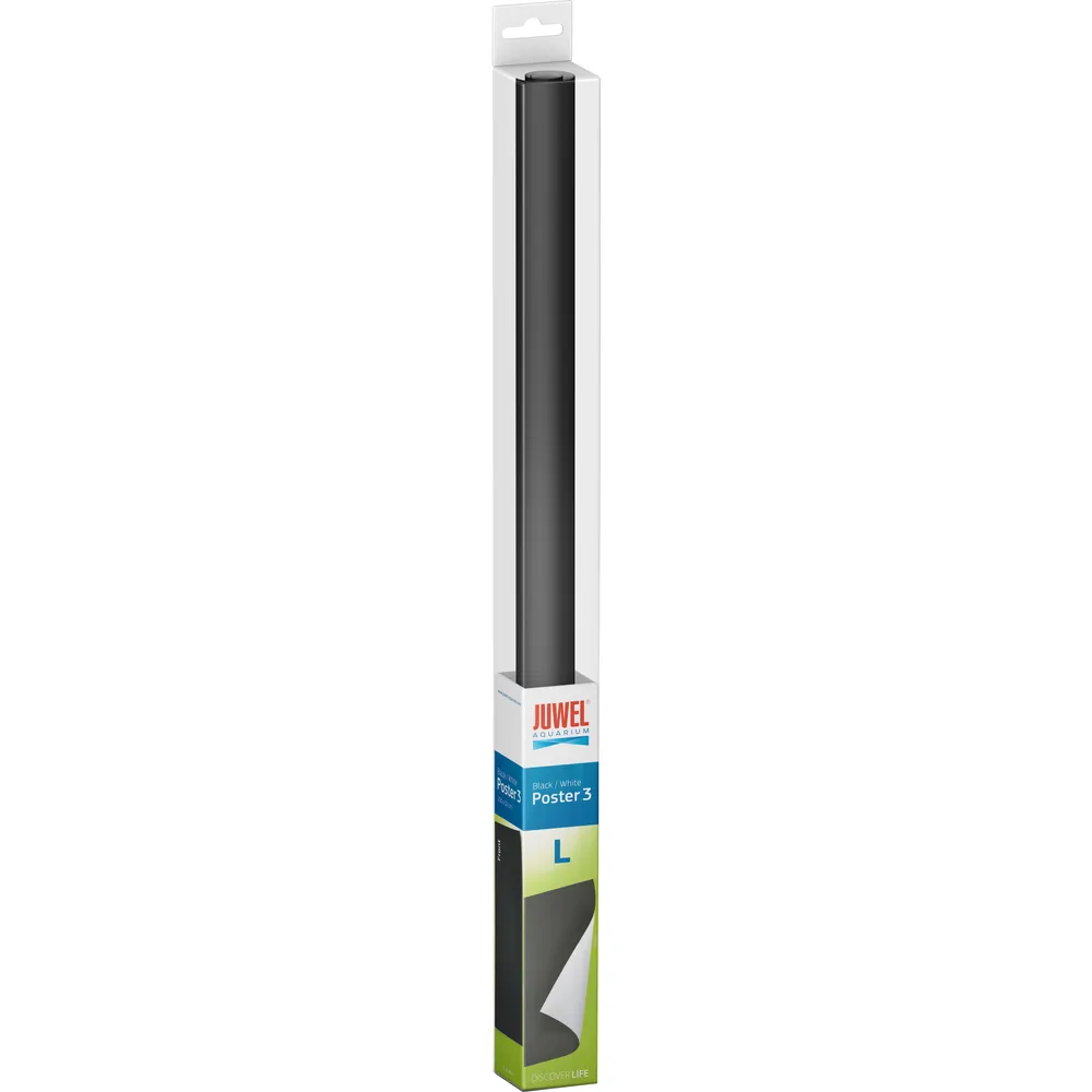 Juwel Bakgrund Poster 3 L 100x50cm Dubbelsidig Svart/vit - 2