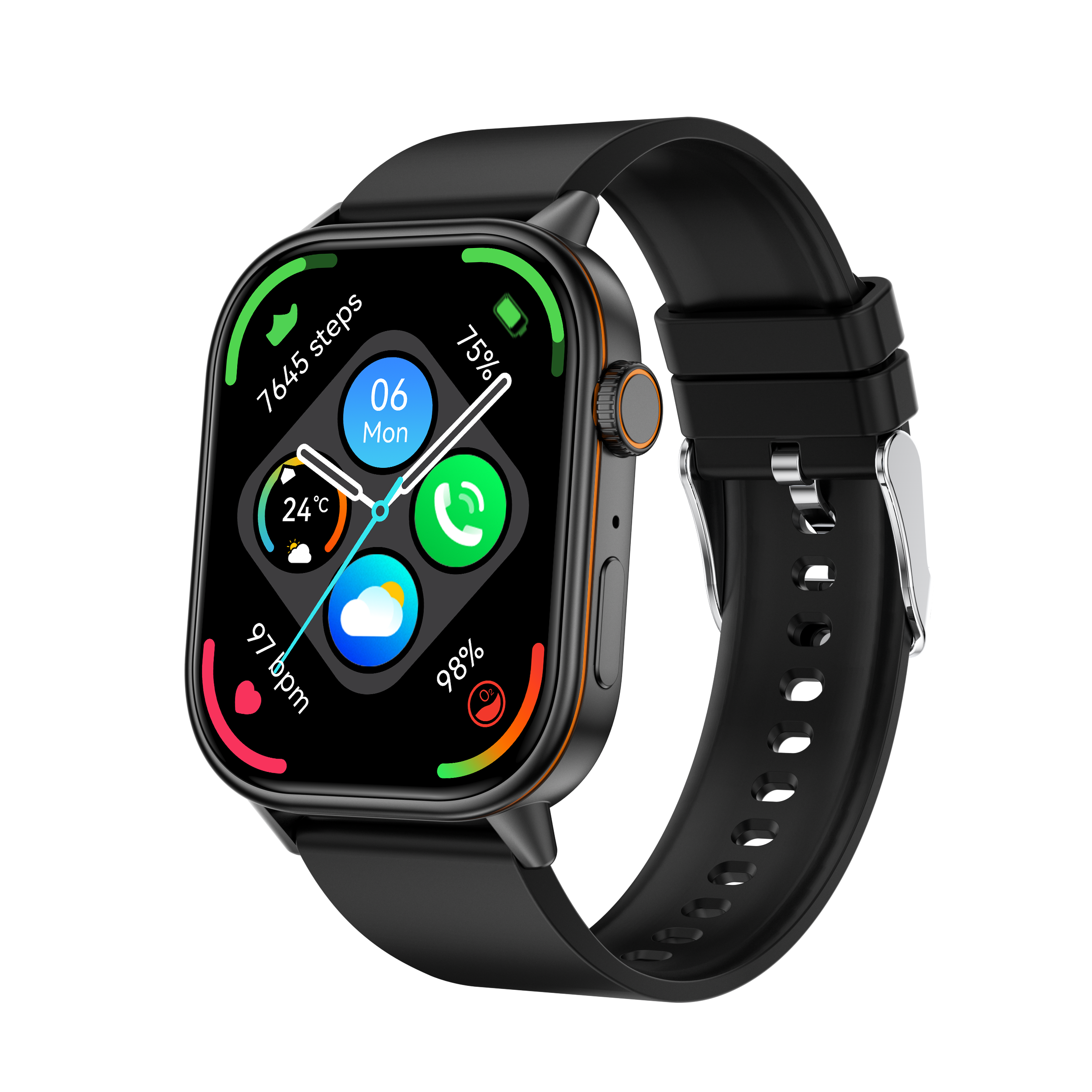 Philippe Palmer Smart Watch LP45 PRO Black