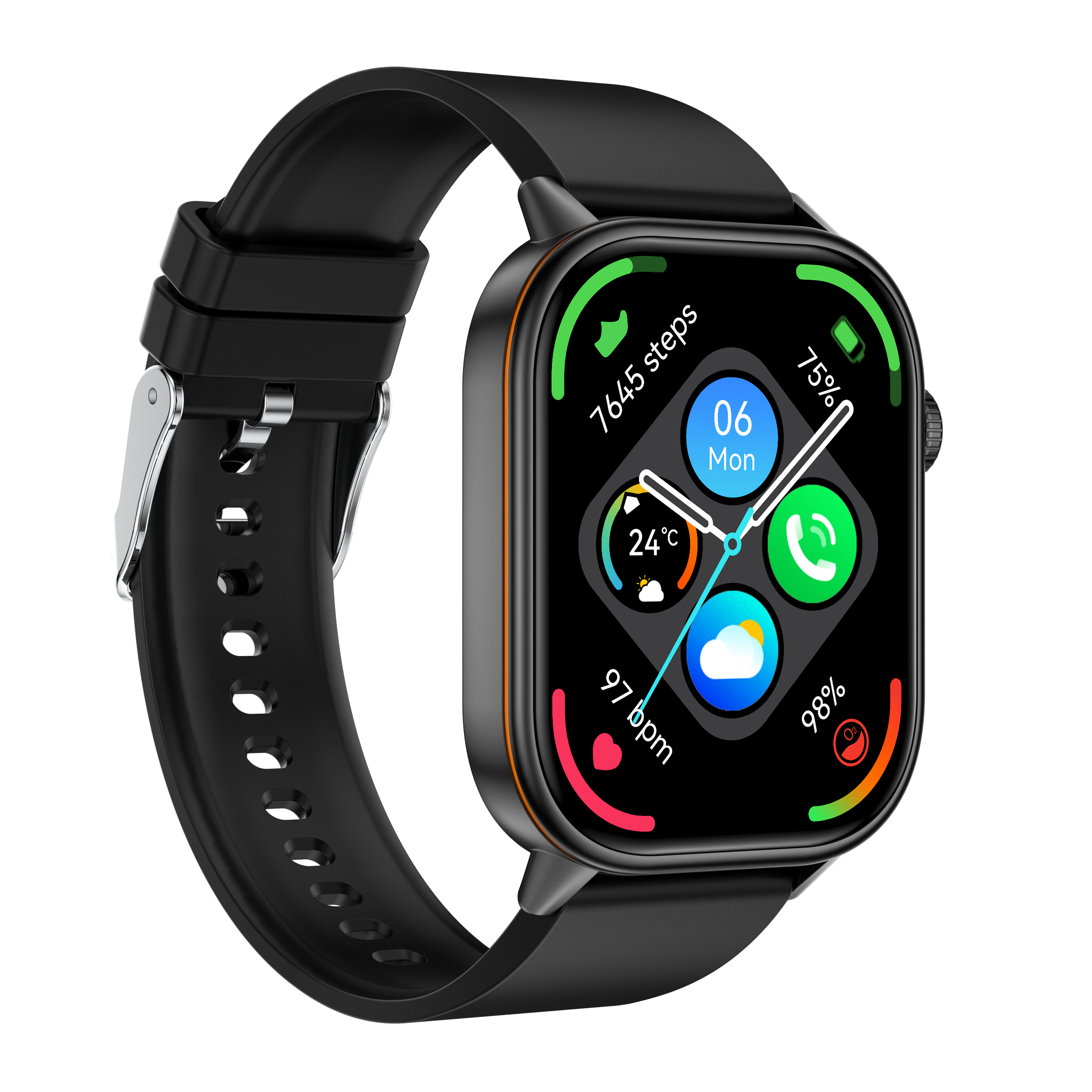 Philippe Palmer Smart Watch LP45 PRO Black - 9