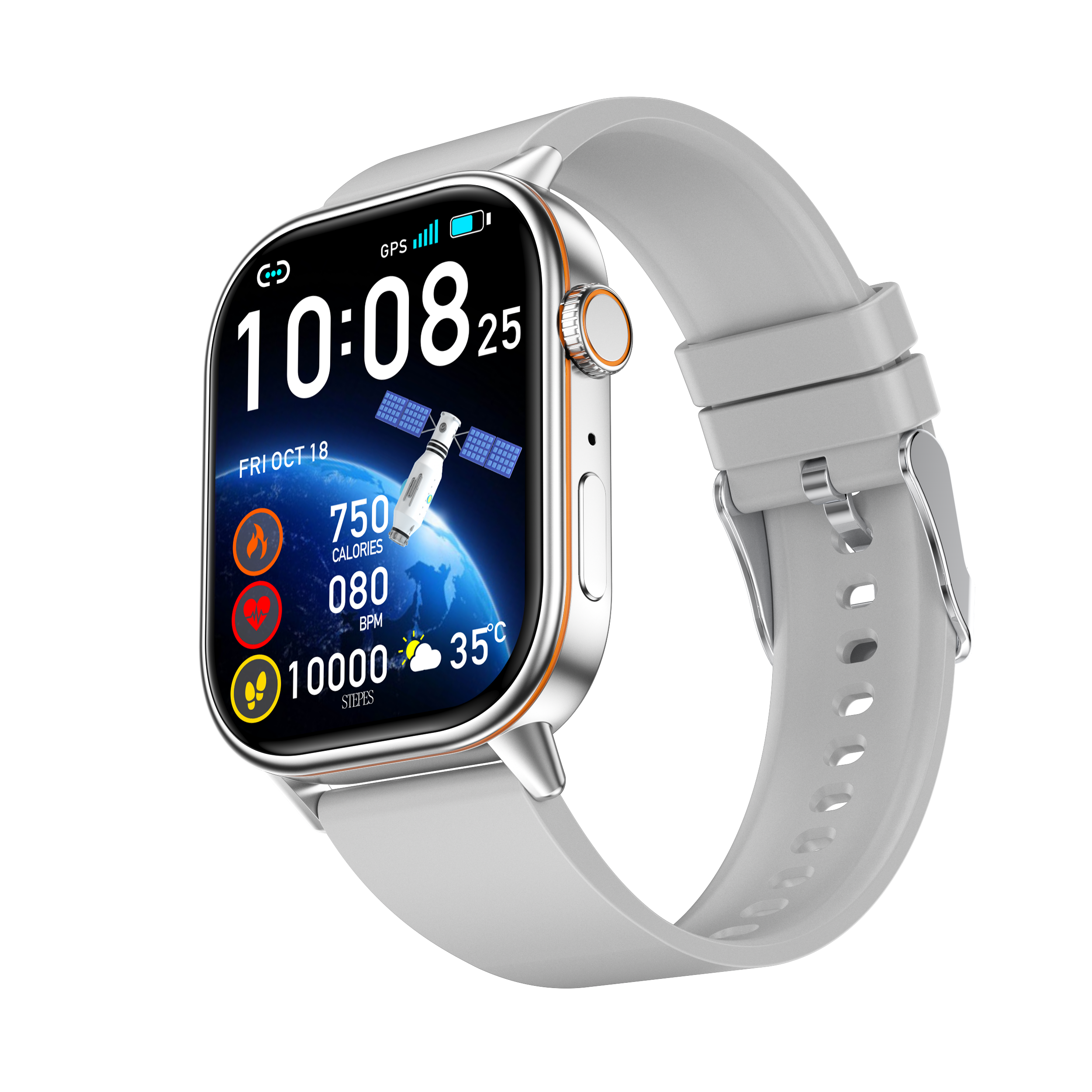 Philippe Palmer Smart Watch LP45 PRO Silver - 7