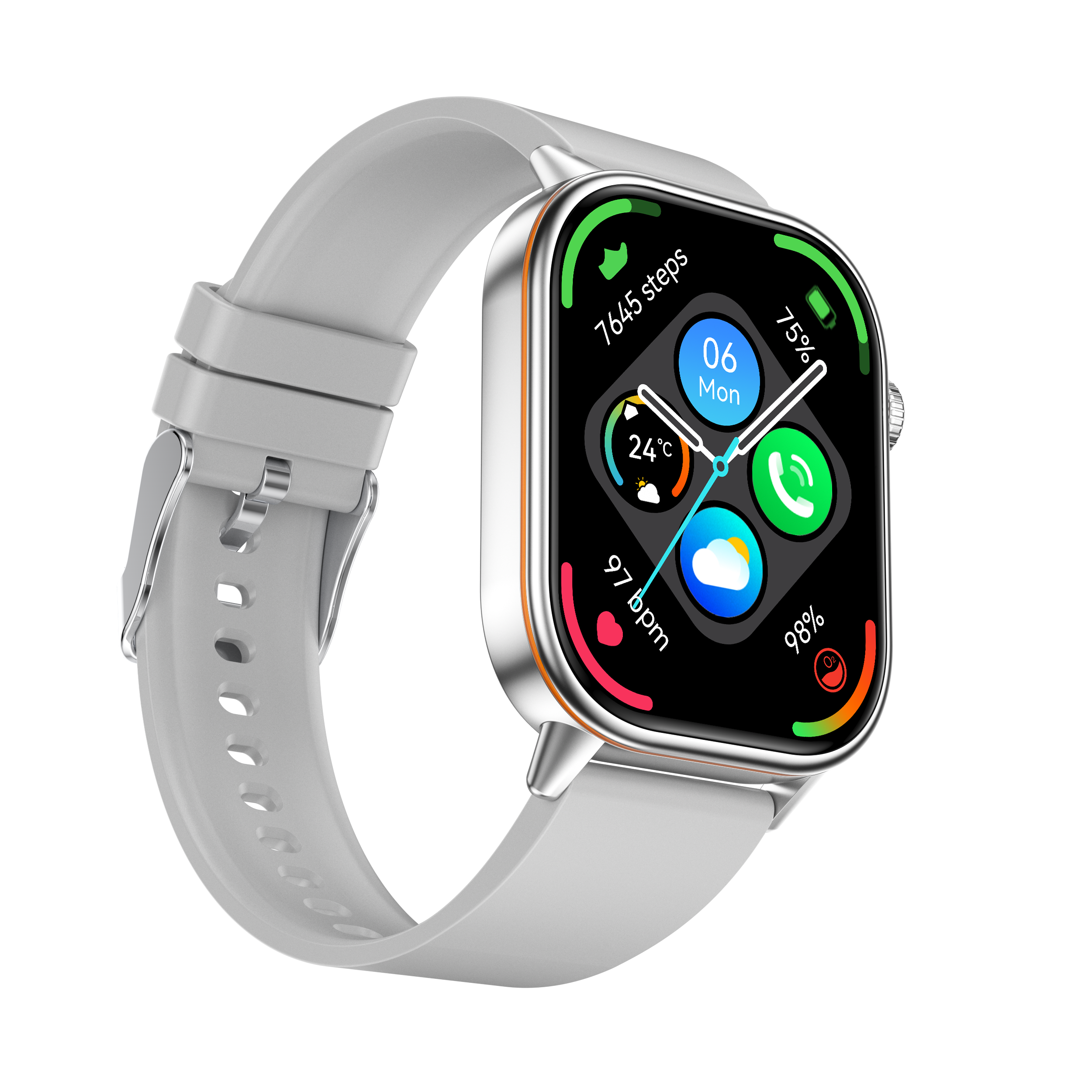 Philippe Palmer Smart Watch LP45 PRO Silver - 3