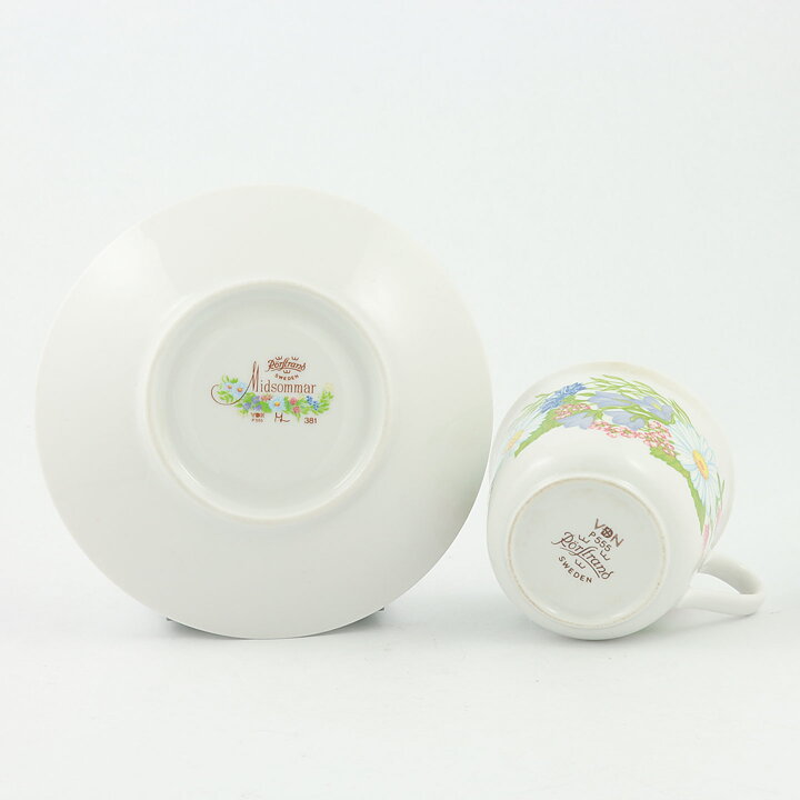 Margareta Lilliesköld (Midsommar 1981) Coffee Cup with Flower Decor 9 cm (1)