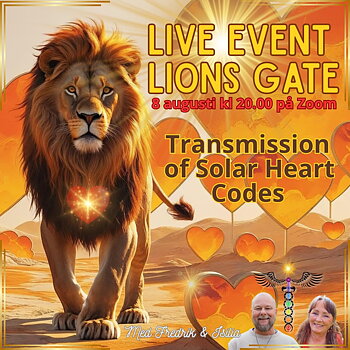 INSPELAT Live Event - Lions Gate Transmission Solar Heart Codes