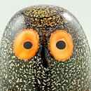 Oiva Toikka (1997) Brilliant Barn Owl (Riihipöllö) Glass Bird 16 cm (12)