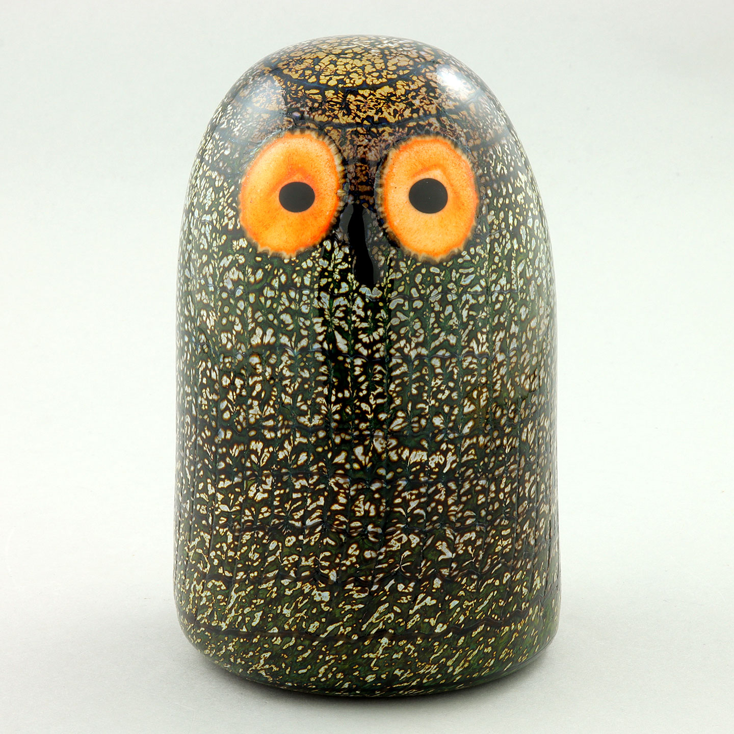 オイバ・トイッカ 長い尾の鳥 ガラスの鳥 オブジェ 置物 1981年イッタラ