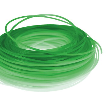 Trimmertråd grön 2.0mm x 15m rund