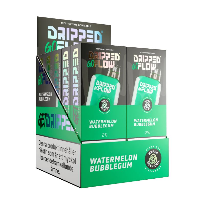 10-PACK - Dripped GoFlow 20mg - 8